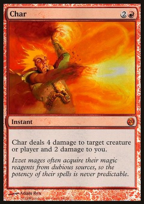 Char, From the Vault: Twenty #14, Magic: The Gathering card