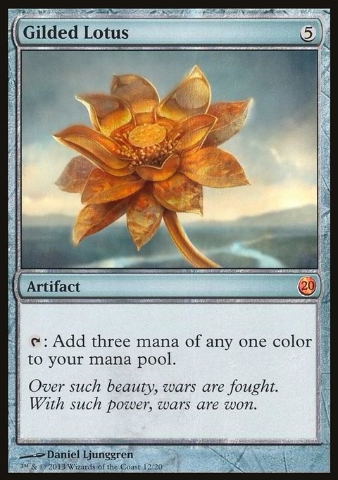 Gilded Lotus, From the Vault: Twenty #12, Magic: The Gathering card