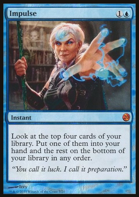 Impulse, From the Vault: Twenty #5, Magic: The Gathering card