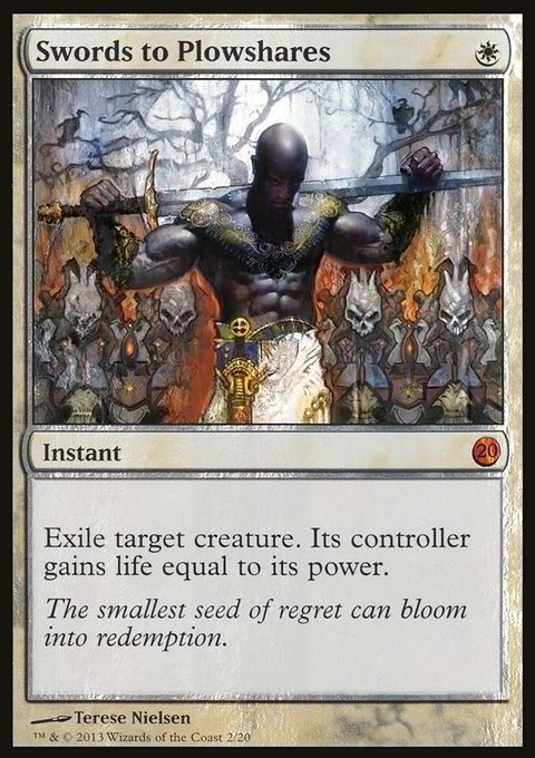 Swords to Plowshares, From the Vault: Twenty #2, Magic: The Gathering card
