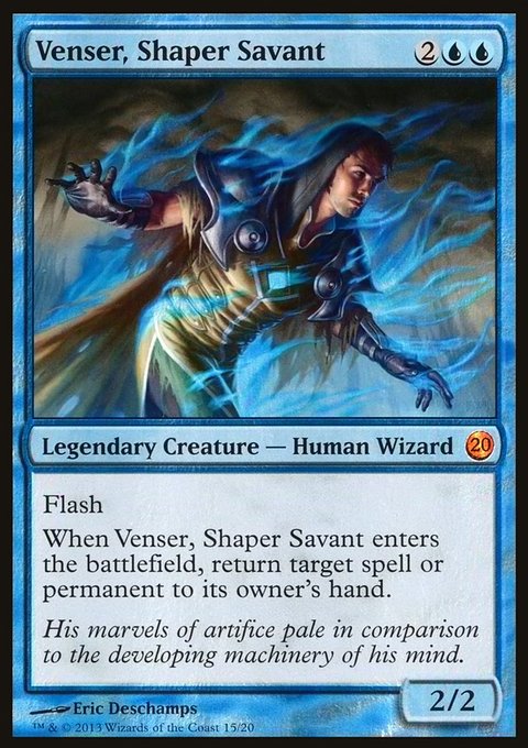 Venser, Shaper Savant, From the Vault: Twenty #15, Magic: The Gathering card