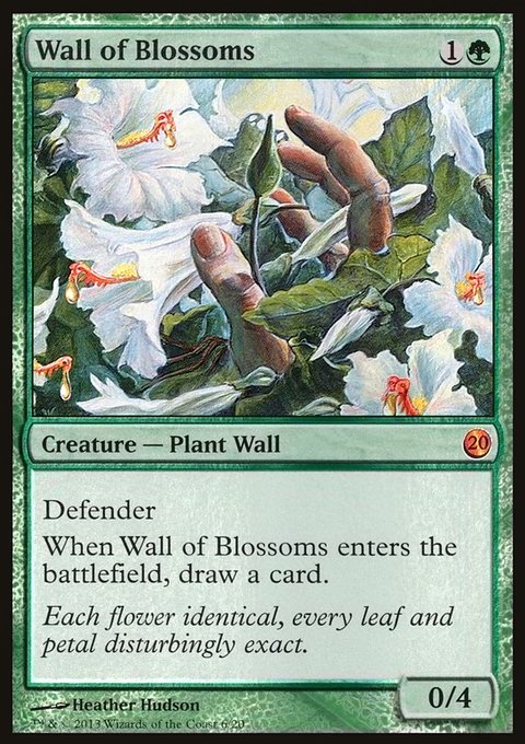 Wall of Blossoms, From the Vault: Twenty #6, Magic: The Gathering card