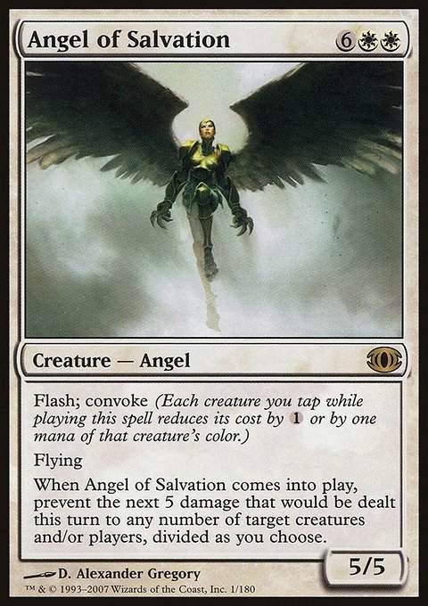 Angel of Salvation, Future Sight #1, Magic: The Gathering card