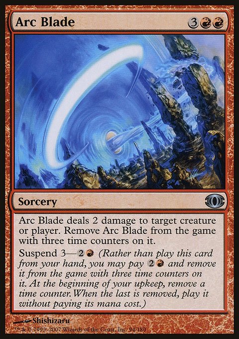 Arc Blade, Future Sight #94, Magic: The Gathering card