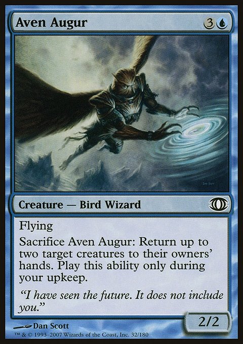 Aven Augur, Future Sight #32, Magic: The Gathering card