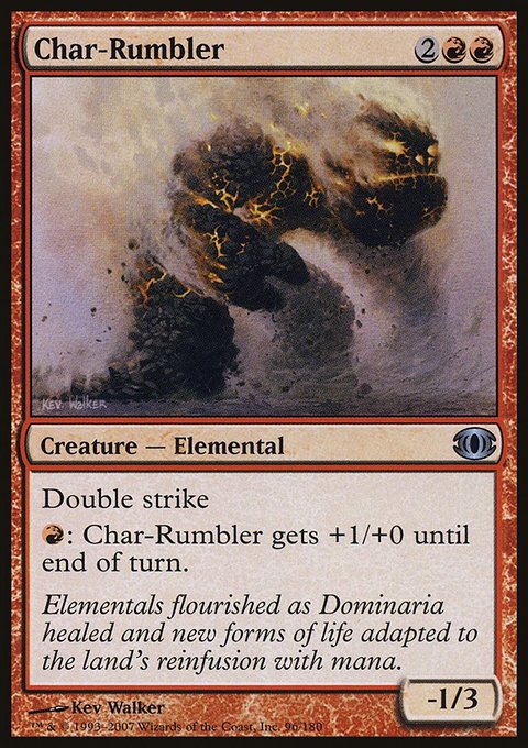 Char-Rumbler, Future Sight #96, Magic: The Gathering card