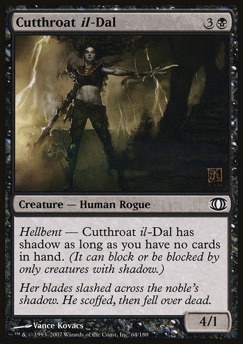 Cutthroat il-Dal, Future Sight #64, Magic: The Gathering card
