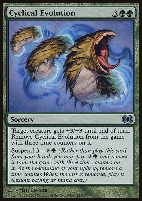 Cyclical Evolution, Future Sight #125, Magic: The Gathering card