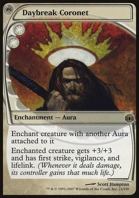 Daybreak Coronet, Future Sight #21, Magic: The Gathering card