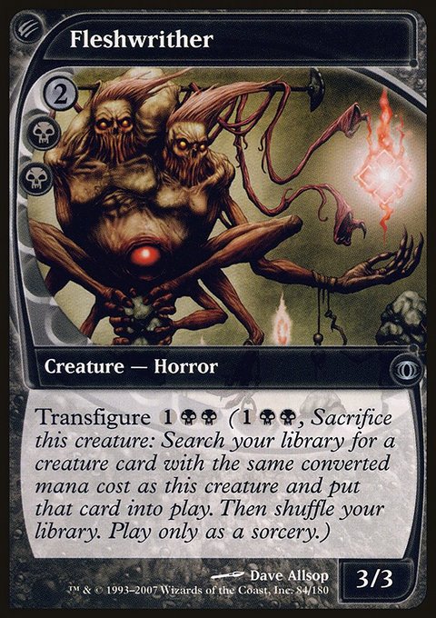 Fleshwrither, Future Sight #84, Magic: The Gathering card