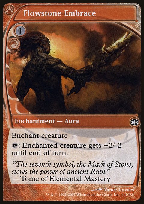 Flowstone Embrace, Future Sight #113, Magic: The Gathering card