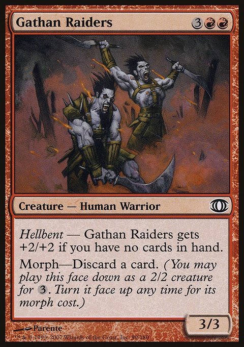 Gathan Raiders, Future Sight #99, Magic: The Gathering card