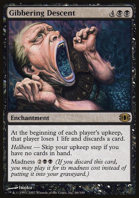 Gibbering Descent, Future Sight #66, Magic: The Gathering card