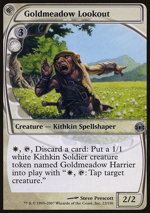 Goldmeadow Lookout, Future Sight #22, Magic: The Gathering card