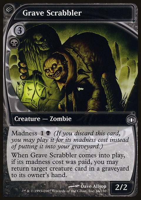 Grave Scrabbler, Future Sight #86, Magic: The Gathering card