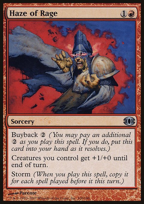 Haze of Rage, Future Sight #100, Magic: The Gathering card