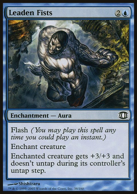 Leaden Fists, Future Sight #38, Magic: The Gathering card
