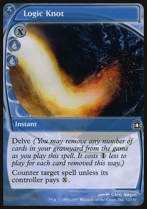 Logic Knot, Future Sight #52, Magic: The Gathering card