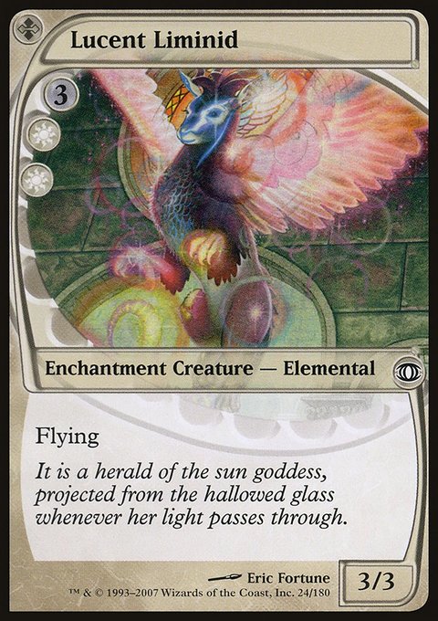 Lucent Liminid, Future Sight #24, Magic: The Gathering card