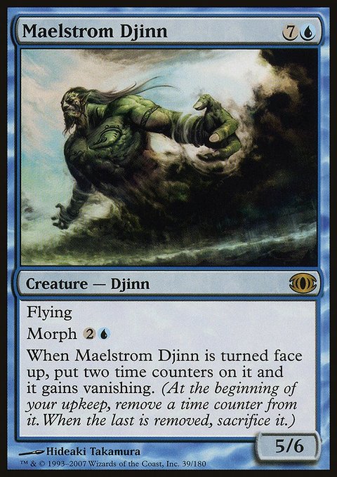 Maelstrom Djinn, Future Sight #39, Magic: The Gathering card
