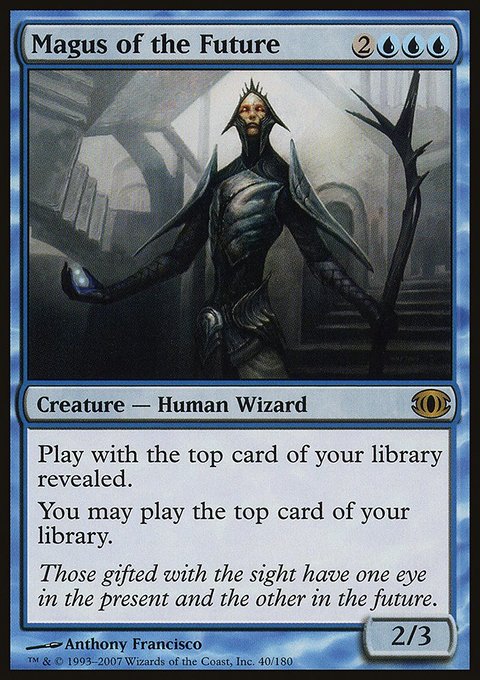 Magus of the Future, Future Sight #40, Magic: The Gathering card