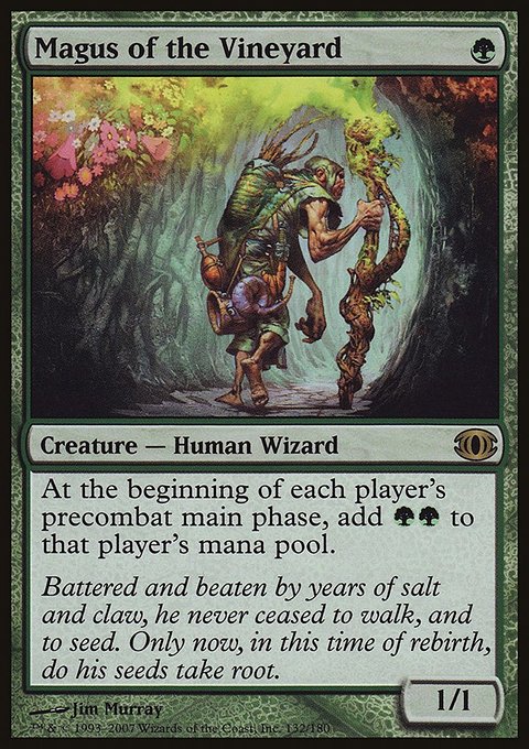 Magus of the Vineyard, Future Sight #132, Magic: The Gathering card