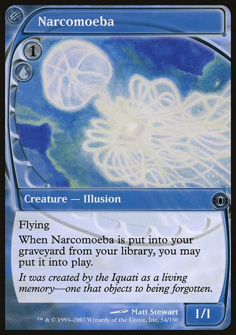 Narcomoeba, Future Sight #54, Magic: The Gathering card