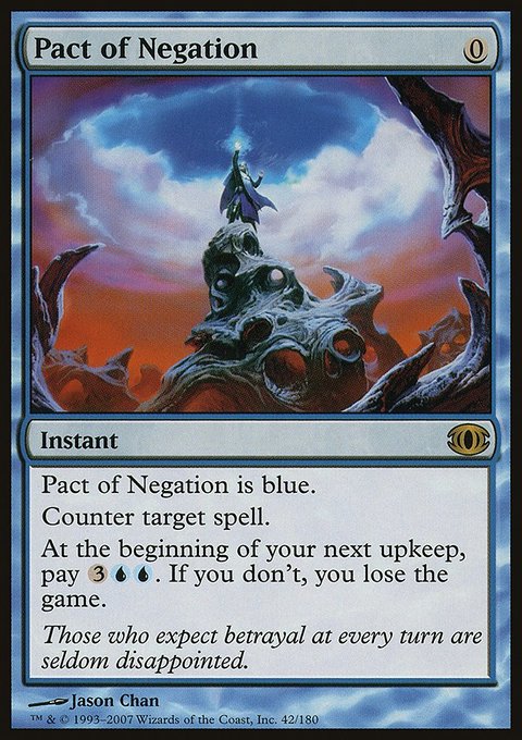 Pact of Negation, Future Sight #42, Magic: The Gathering card