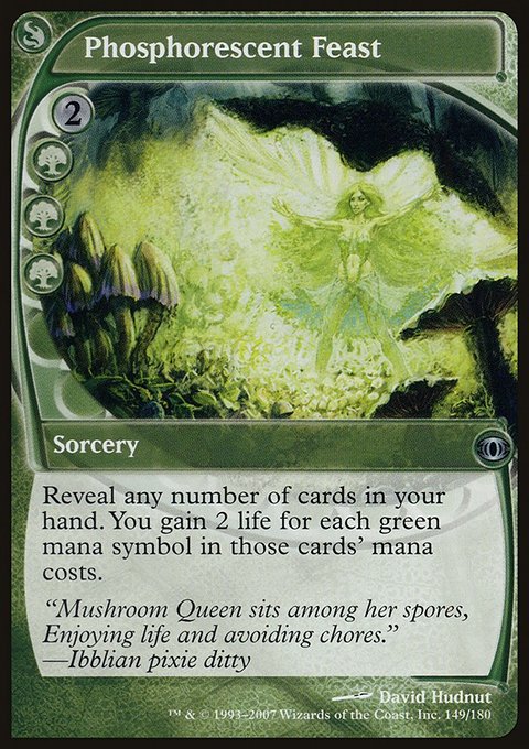 Phosphorescent Feast, Future Sight #149, Magic: The Gathering card