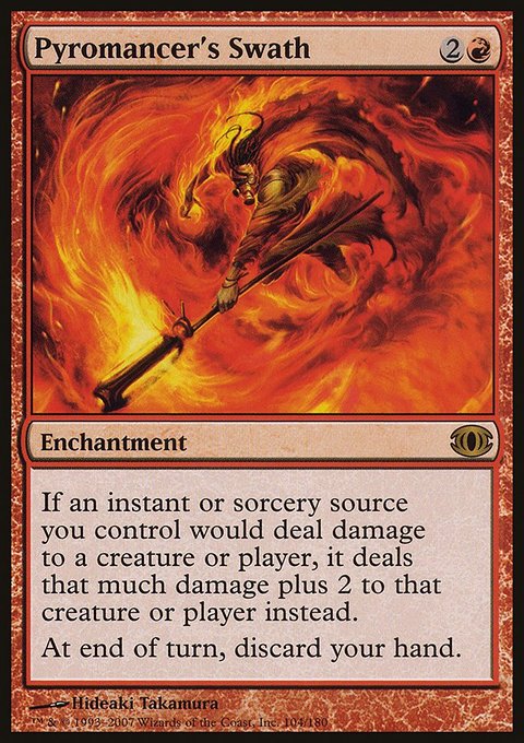 Pyromancer's Swath, Future Sight #104, Magic: The Gathering card