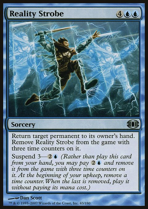 Reality Strobe, Future Sight #43, Magic: The Gathering card