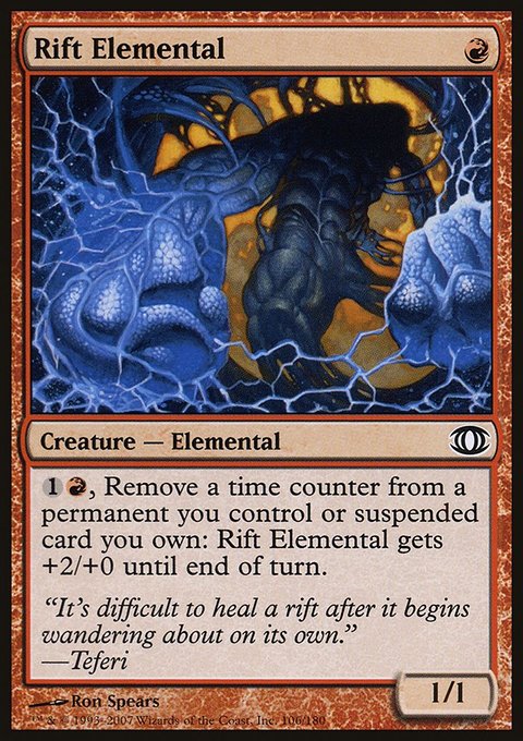 Rift Elemental, Future Sight #106, Magic: The Gathering card