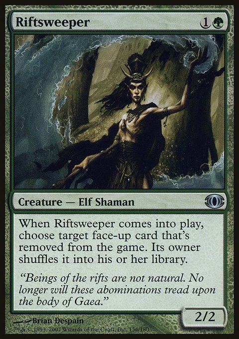 Riftsweeper, Future Sight #136, Magic: The Gathering card