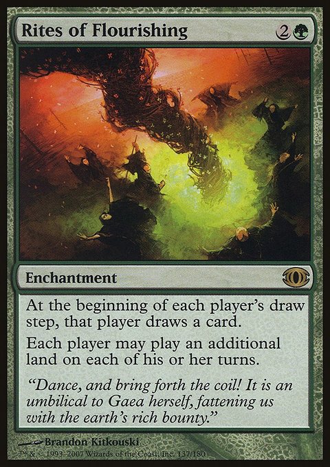 Rites of Flourishing, Future Sight #137, Magic: The Gathering card