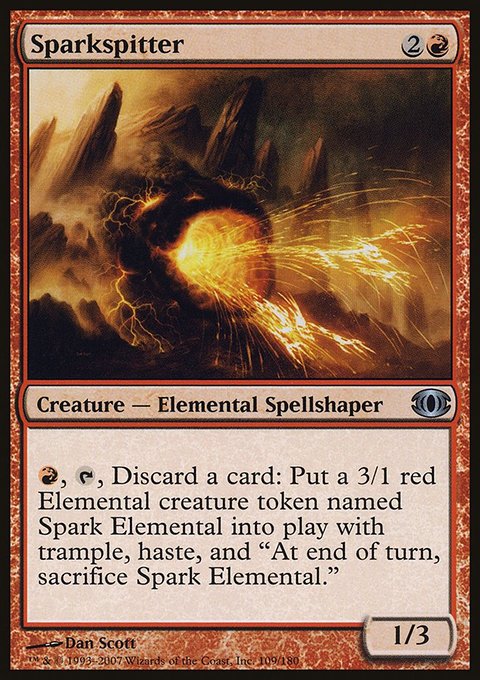 Sparkspitter, Future Sight #109, Magic: The Gathering card
