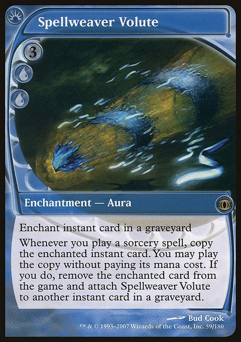 Spellweaver Volute, Future Sight #59, Magic: The Gathering card