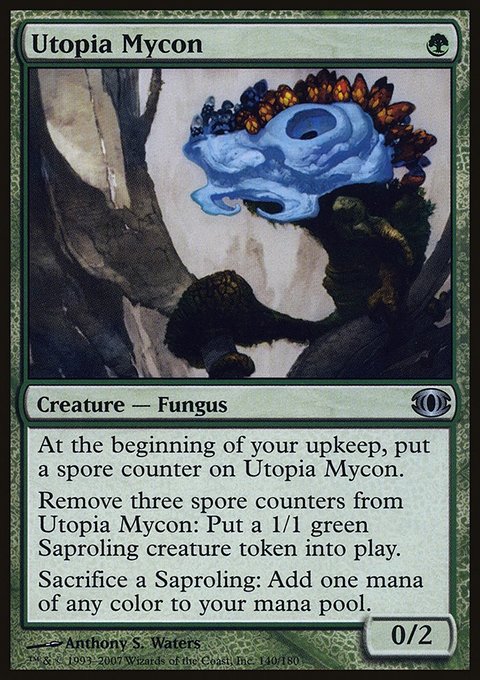 Utopia Mycon, Future Sight #140, Magic: The Gathering card