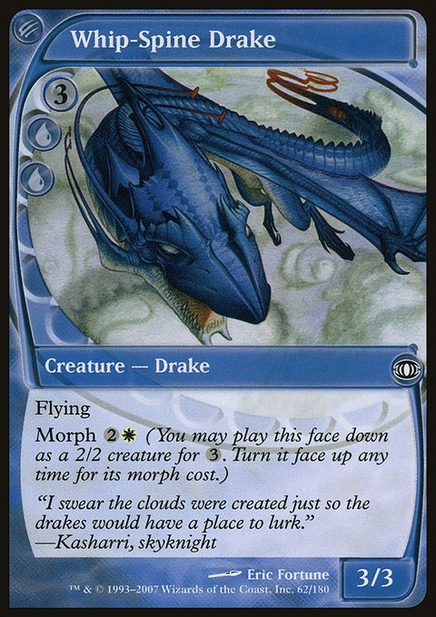 Whip-Spine Drake, Future Sight #62, Magic: The Gathering card