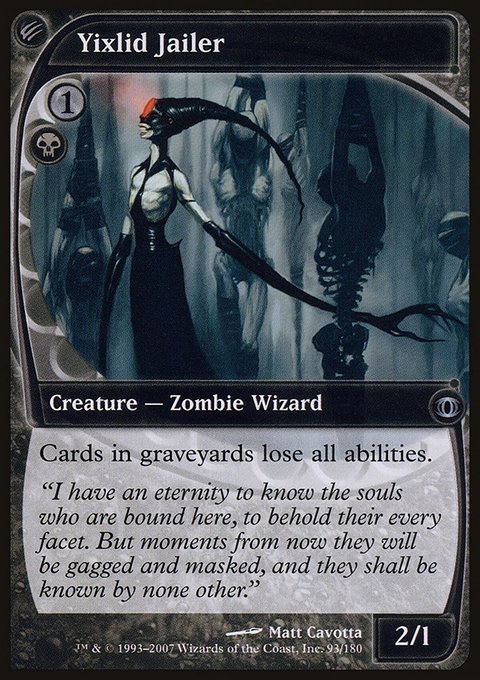 Yixlid Jailer, Future Sight #93, Magic: The Gathering card