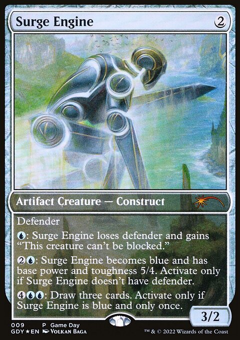 Surge Engine, Game Day Promos #9, Magic: The Gathering card