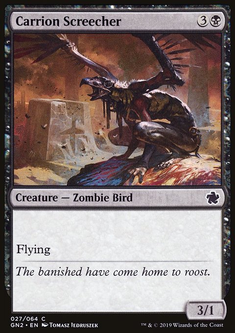 Carrion Screecher, Game Night 2019 #27, Magic: The Gathering card