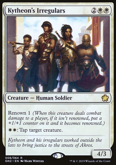 Kytheon's Irregulars, Game Night 2019 #8, Magic: The Gathering card
