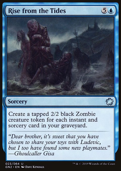 Rise from the Tides, Game Night 2019 #23, Magic: The Gathering card