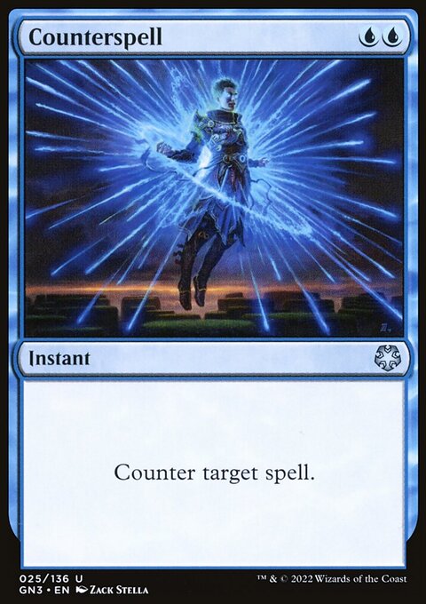 Counterspell, Game Night: Free-for-All #25, Magic: The Gathering card