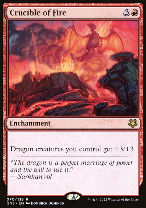 Crucible of Fire, Game Night: Free-for-All #70, Magic: The Gathering card
