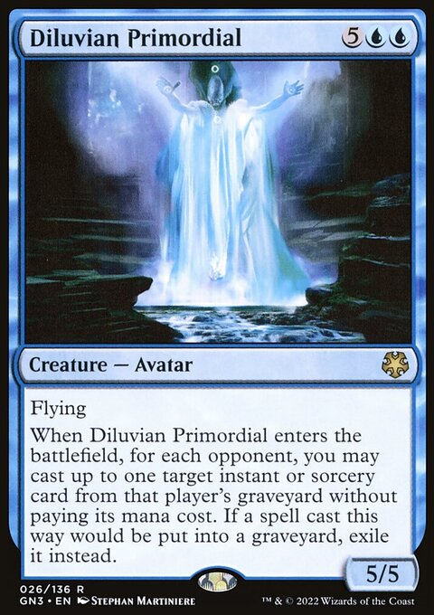 Diluvian Primordial, Game Night: Free-for-All #26, Magic: The Gathering card