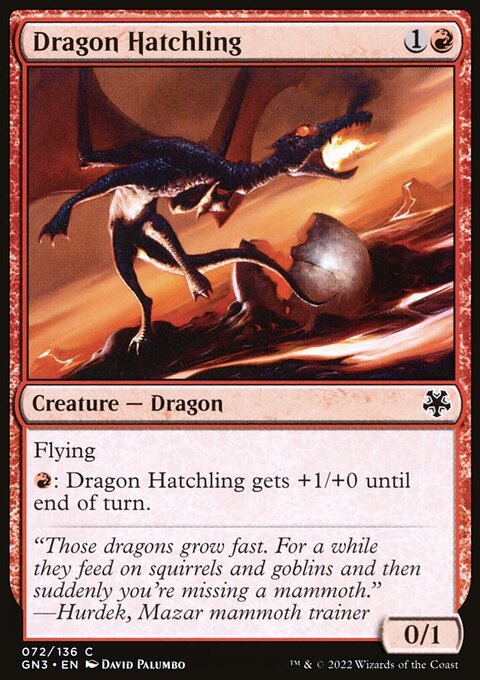 Dragon Hatchling, Game Night: Free-for-All #72, Magic: The Gathering card