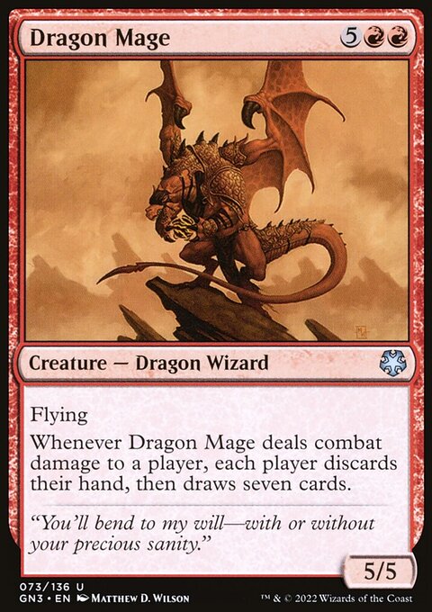 Dragon Mage, Game Night: Free-for-All #73, Magic: The Gathering card