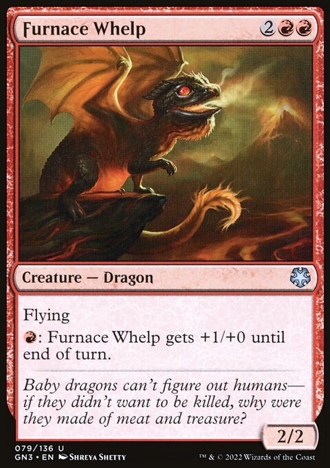 Furnace Whelp, Game Night: Free-for-All #79, Magic: The Gathering card