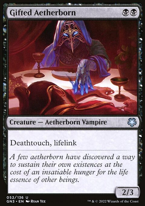 Gifted Aetherborn, Game Night: Free-for-All #52, Magic: The Gathering card